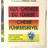 Rare Vintage Triple Cross Movie Poster 1966 Belgian Edition