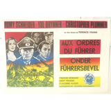 Rare Vintage Triple Cross Movie Poster 1966 Belgian Edition