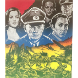 Rare Vintage Triple Cross Movie Poster 1966 Belgian Edition