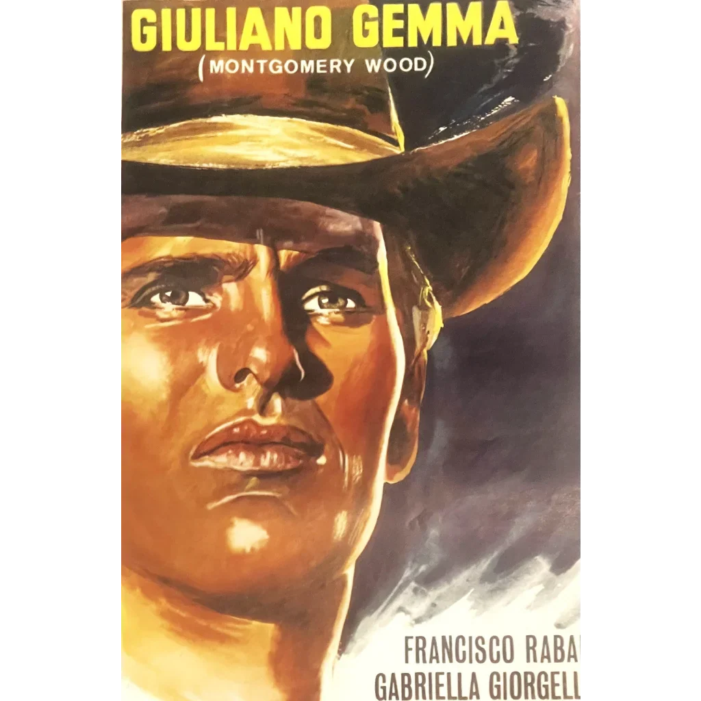 Rare 1967 Les Longs Jours De La Vengeance Belgium Movie Poster