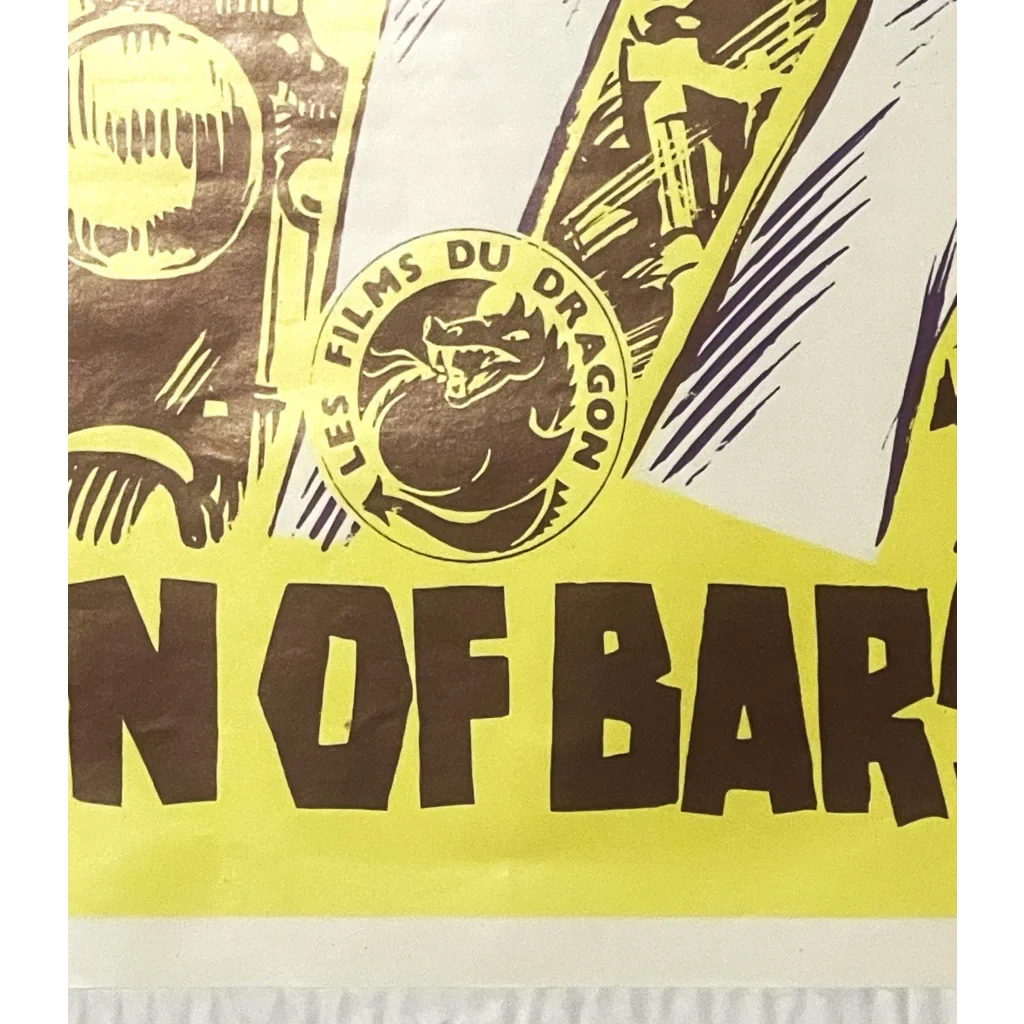 Rare Vintage Johnny Hallyday Movie Poster Rocks Belgium 1968