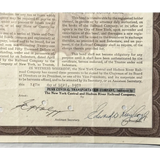 Rare 1970s Hudson River Railroad Gold Bond Certificate Unearthed