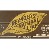 Discover a Rare 1970s Reynolds Natural Leaf Tobacco Box Gem