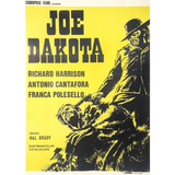 Rare Vintage Joe Dakota Movie Poster Brings Spaghetti Western Thrills