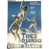 Rare 1967 Tuez Django Doodt Django Belgium Movie Poster Revives Walls