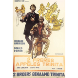 Rare 1972 Freres Appeles Trinita Belgium Movie Poster Unleashed
