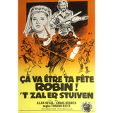 Rare 1976 Robin Hood Etre Ta Fete Belgium Movie Poster