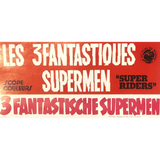 Rare Vintage Super Riders Movie Poster 1976 Belgian Film Treasure