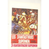 Rare Vintage Super Riders Movie Poster 1976 Belgian Film Treasure