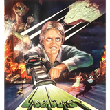 Rare Vintage Laserblast Movie Poster 1978 Belgian SciFi Gem