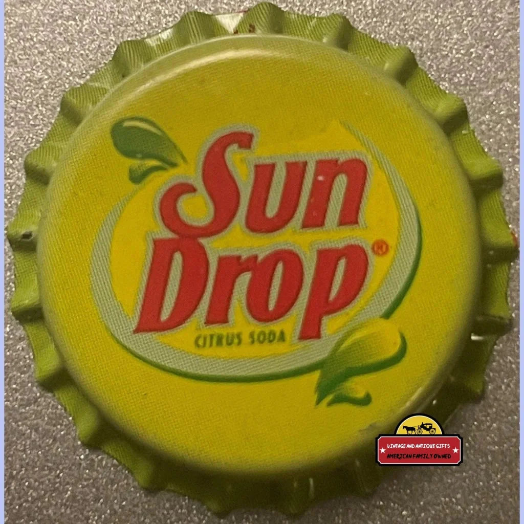 Rare 1980s Dale Earnhardt Sun Drop Bottle Cap Collectible