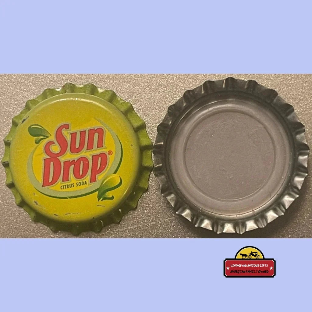 Rare 1980s Dale Earnhardt Sun Drop Bottle Cap Collectible