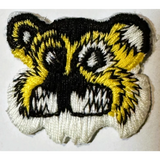 Rare Vintage Embroidered Tiger Patch Collectible Find
