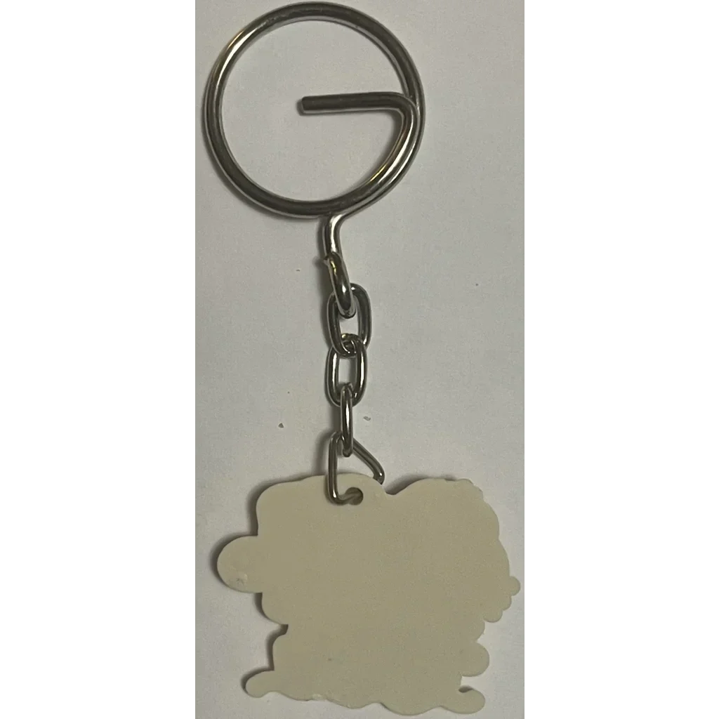 Rare Vintage Hello Kitty Blue Bow Keychain Antique Gift