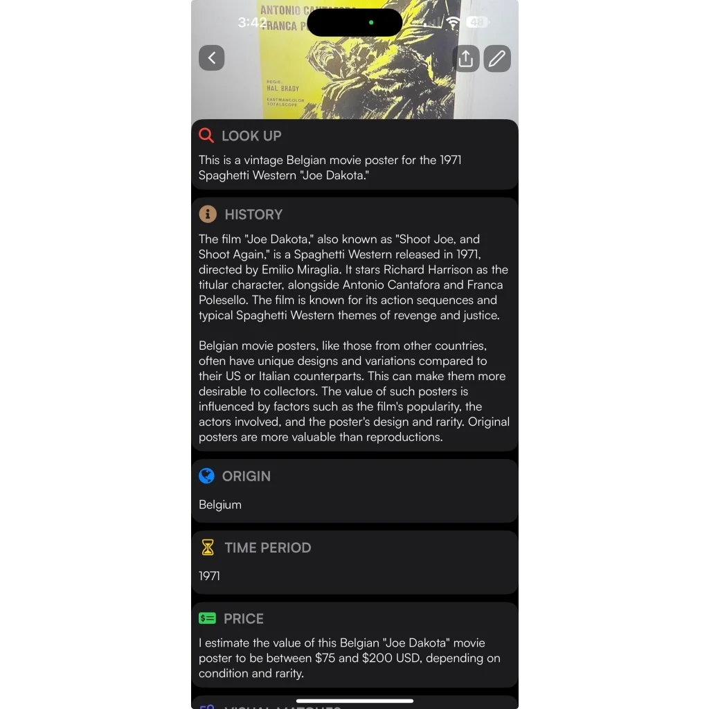 Rare Vintage Joe Dakota Movie Poster Brings Spaghetti Western Thrills