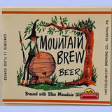 Rare Vintage Mountain Brew Beer Label from Reading PA
