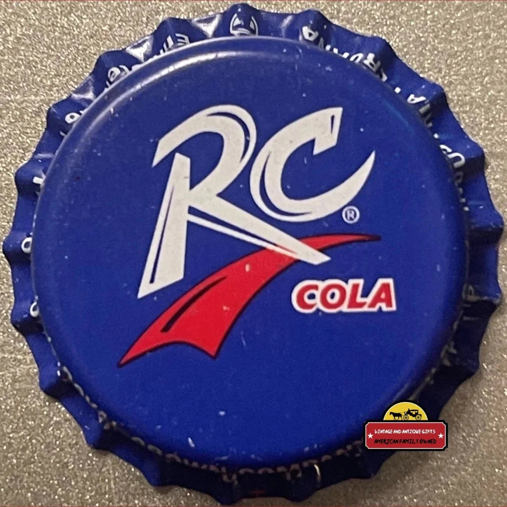 Rare 1980s Royal Crown Cola International Bottle Cap Collectible
