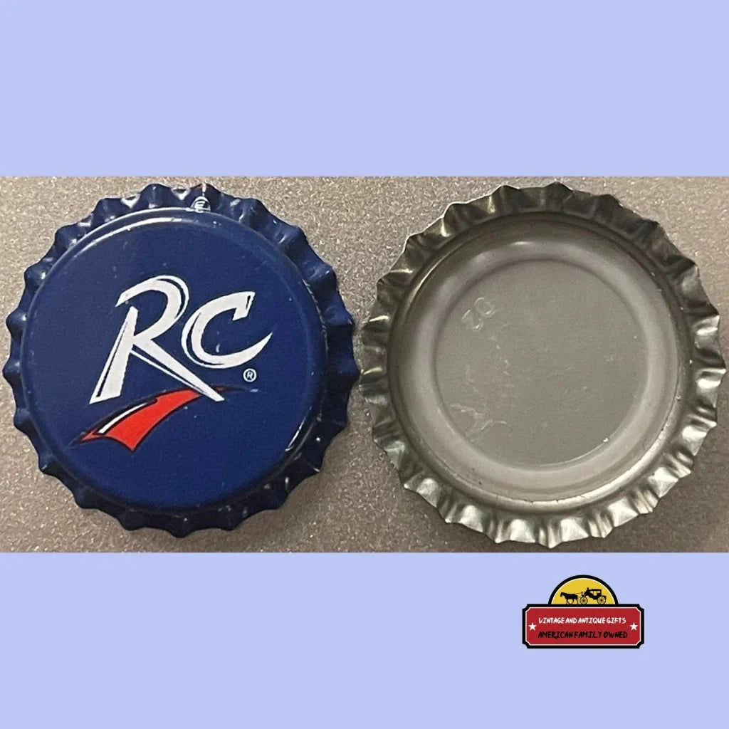 Rare 1980s Royal Crown Cola Bottle Cap from Texas and NC