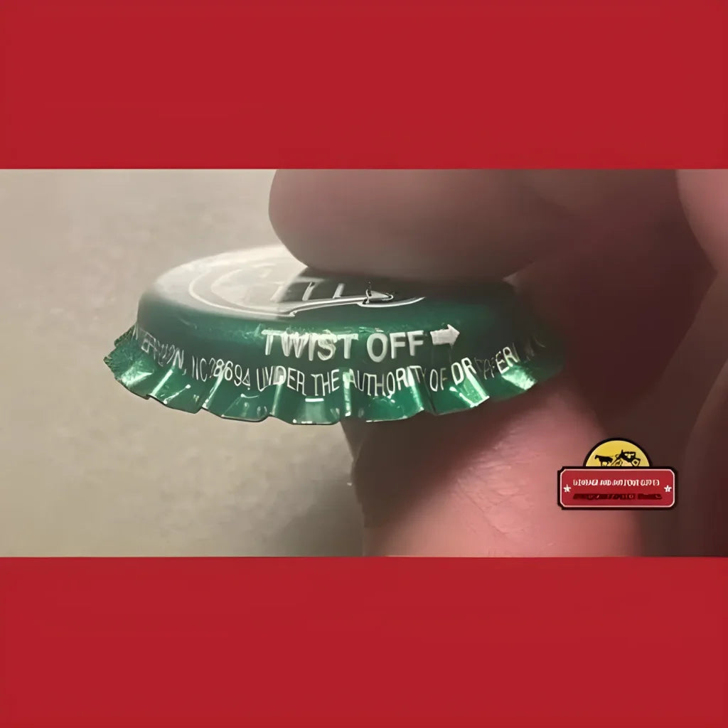 Rare Vintage Sun Drop Bottle Cap From 1980s Texas Dr. Pepper Plant
