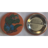 Vintage Teenage Mutant Ninja Turtles Leatherhead Movie Pin 1990