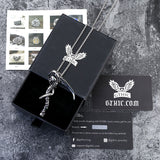 Reaper Scythe Stainless Steel Skull Pendant