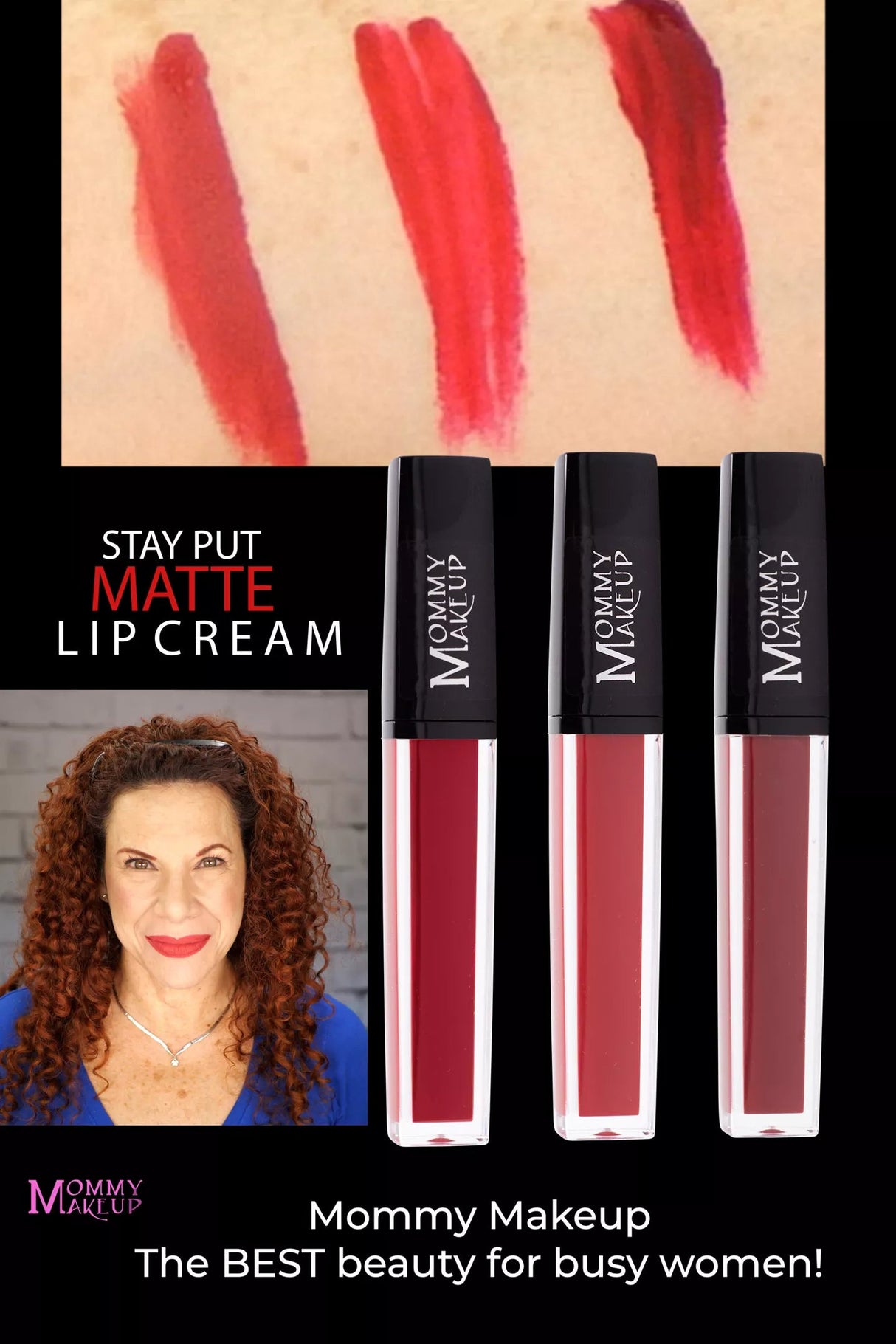 Crema labial mate Stay Put de Miss Scarlett | Labial espectacular a prueba de besos