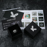 Retro Classic Pattern Stainless Steel Ring