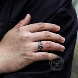 Retro Eye Stainless Steel Ring