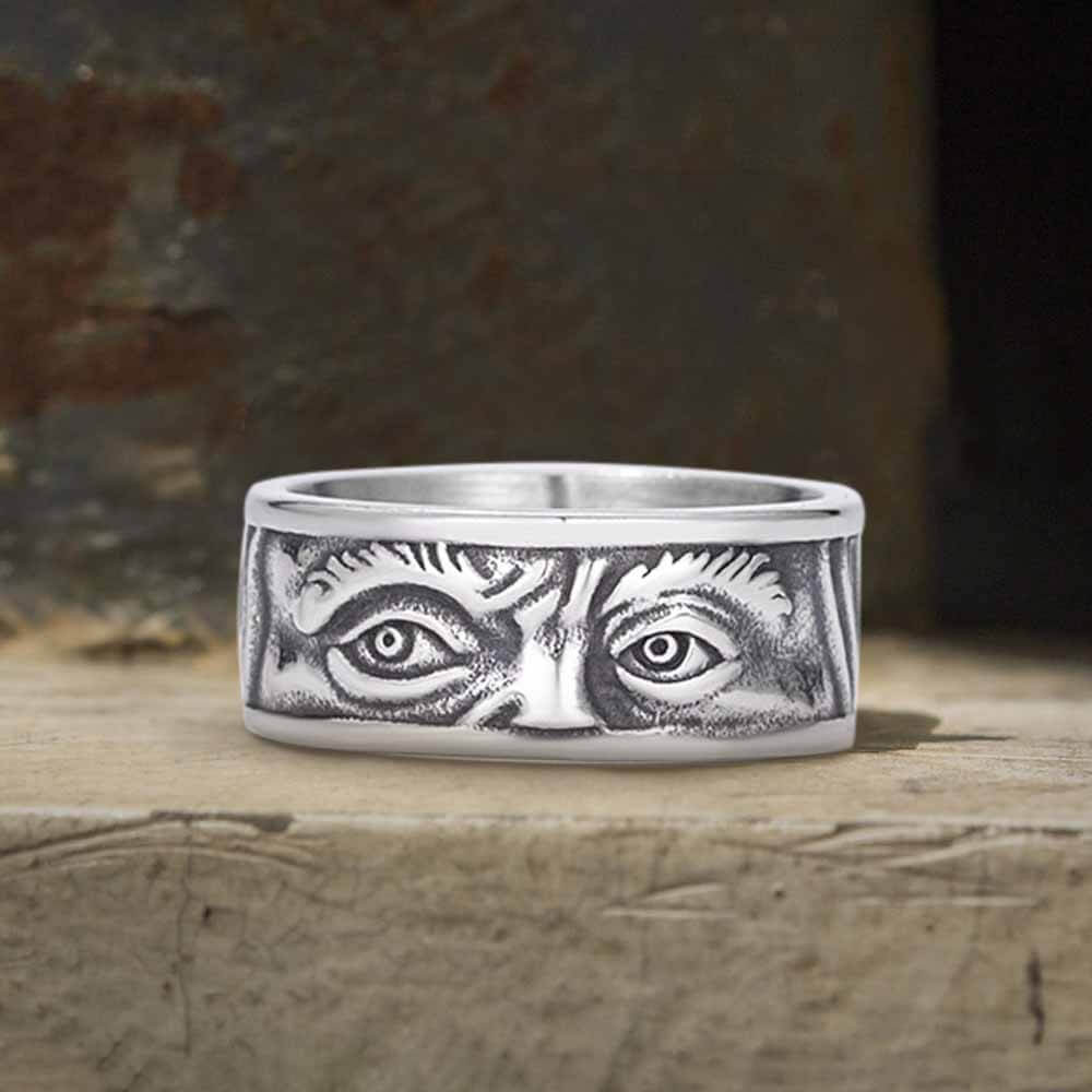Retro Eye Stainless Steel Ring