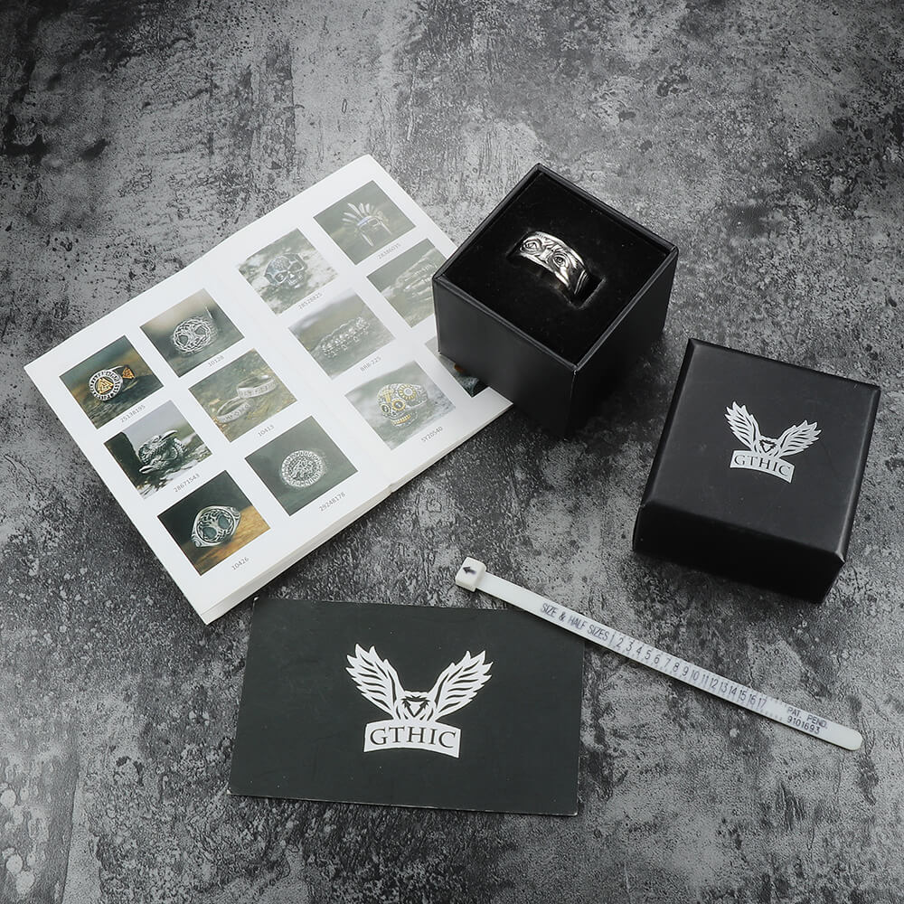 Retro Eye Stainless Steel Ring
