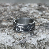 Retro Eye Stainless Steel Ring
