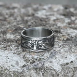 Retro Eye Stainless Steel Ring