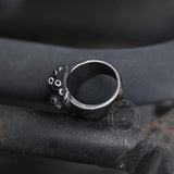 Retro Heart Stainless Steel Ring