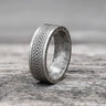 Retro Runes Celtic Knot Stainless Steel Ring