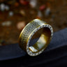 Retro Runes Celtic Knot Stainless Steel Ring