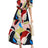 Bluetime Casual Dresses for Women Boho Dress Flower Print Resort Long Maxi Dresses (XXL Floral10) - Lootquake