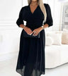 V-Neck Chiffon Dresses - Lootquake