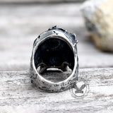 Rise From Ashes Stainless Steel Skull Ring