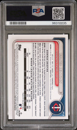 Graded 2024 Topps Bowman Walker Jenkins #BCP43 Chrome Prospects Rookie RC Baseball Card PSA 10 Gem Mint