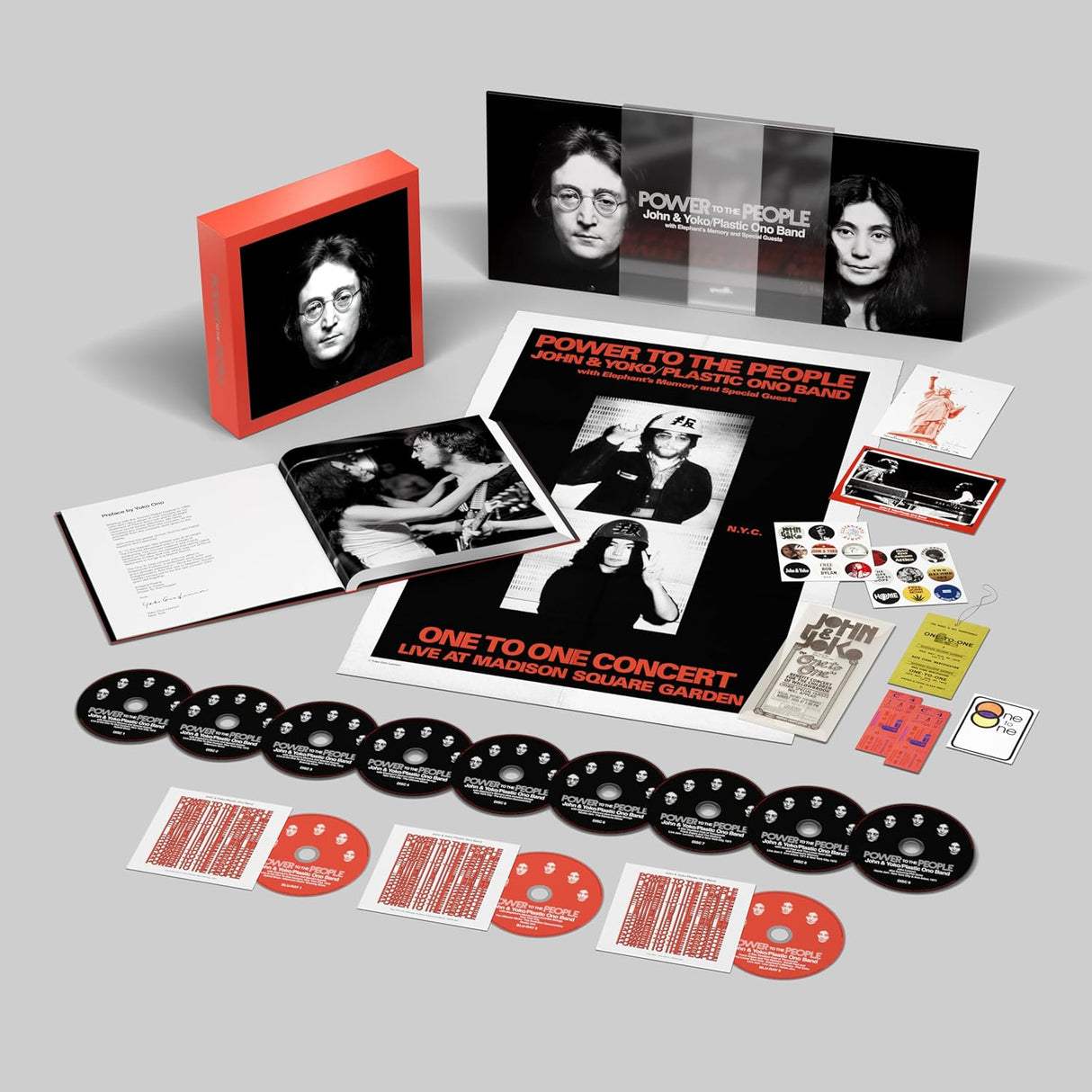 (PRE-ORDER 10/10/25) Power To The People: Live at the One To One Concert [Super Deluxe](9xCD/3xBLU-RAY) | Mint (M) Mint (M)