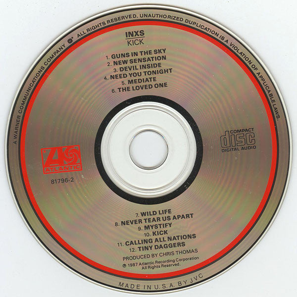Kick (CD) | Near Mint (NM) Near Mint (NM)