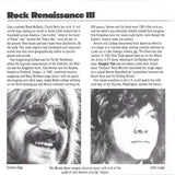 Classic Rock - Rock Renaissance III *CD* | Near Mint (NM) Near Mint (NM)
