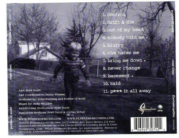 Come Clean (CD) | Near Mint (NM) Near Mint (NM)