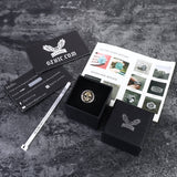 Rock Symbol Stainless Steel Skull Ring