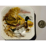 Royal Adderley Duck Square Fine Bone China Saucer Trinket Dish
