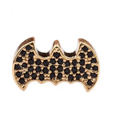 Batman Zirconia Bead Spacer for Necklaces and Bracelets - Lootquake