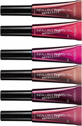 L'OREAL Infallible Paints Metallic Liquid Lipstick