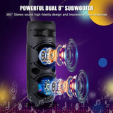 BassBlaster Bluetooth Speaker - Epic Heavy Bass Sound for Unforgettable Party Vibes