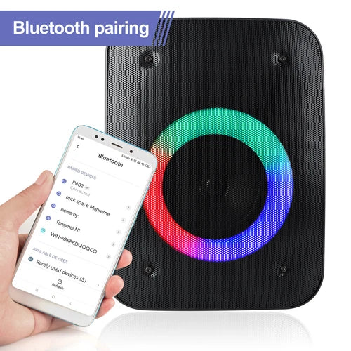 BassBlaster Bluetooth Speaker - Epic Heavy Bass Sound for Unforgettable Party Vibes