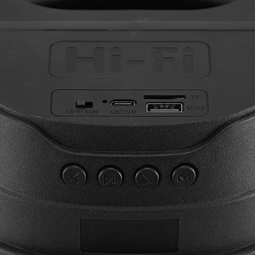 Ultimate Sound 3000W Portable Bluetooth Speaker with Dazzling LED Lights for Epic Parties